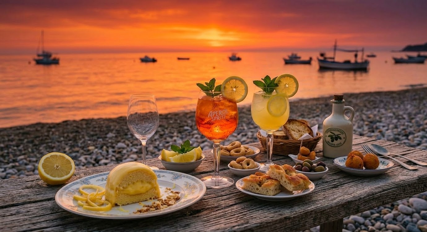 aperirivo al tramonto